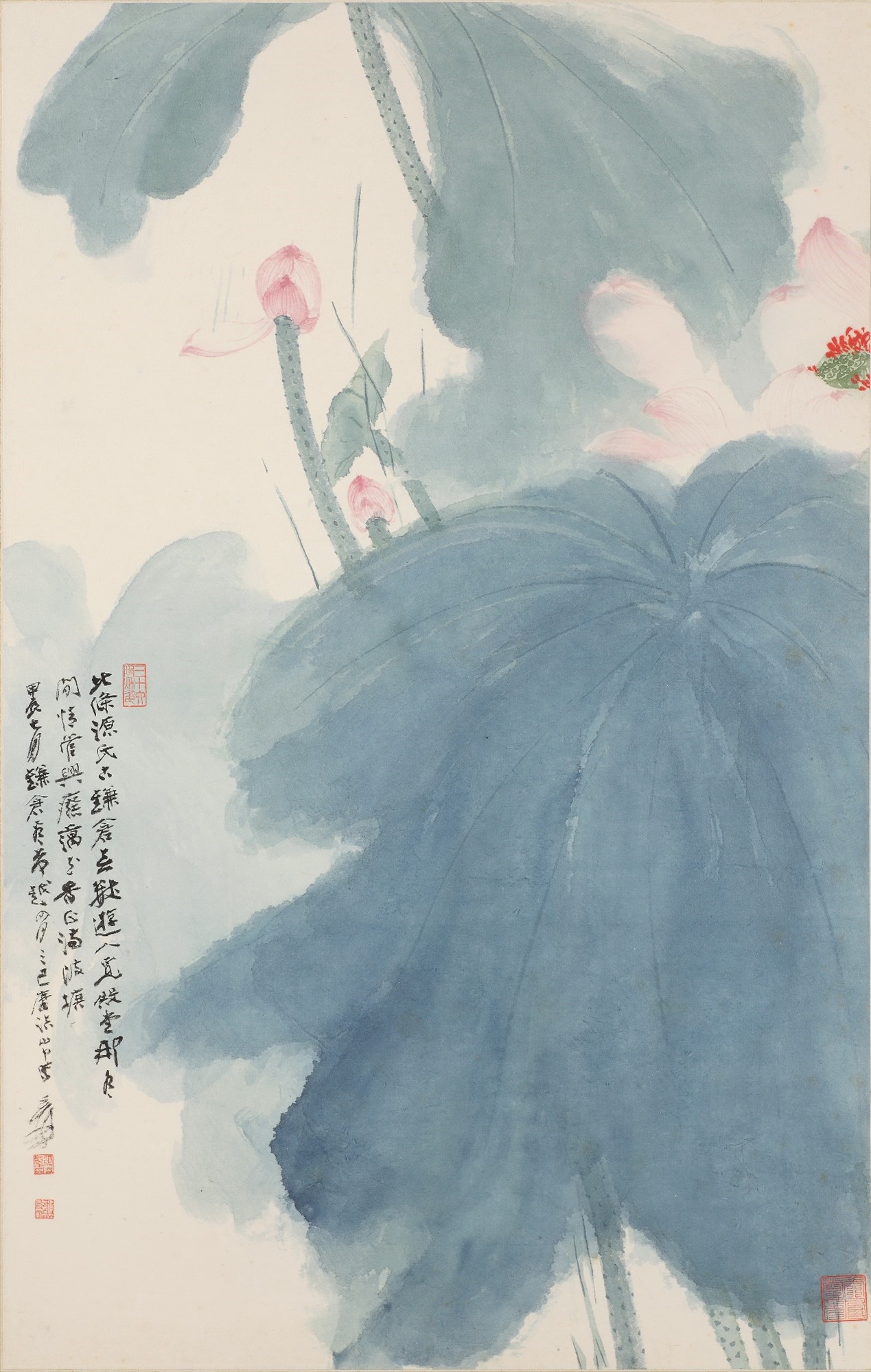<h2>翠佩珠裳</h2><p>作者：张大千</p><p>创作年代：1964年</p><p>规格：97.6cm×62.3cm</p><p>品类：纸本水墨</p>